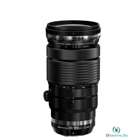 OLYMPUS Obiectiv Foto Mirrorless OLYMPUS OM SYSTEM M.ZUIKO DIGITAL, 40-150mm, F2.8 Pro, Montura MFT, Negru
