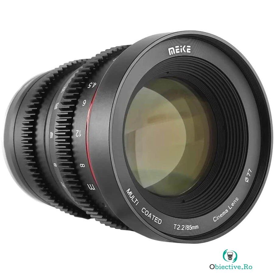 Meike Obiectiv manual Meike 85mm T2.2 Large Aperture Manual Cine pentru Fujifilm FX-Mount
