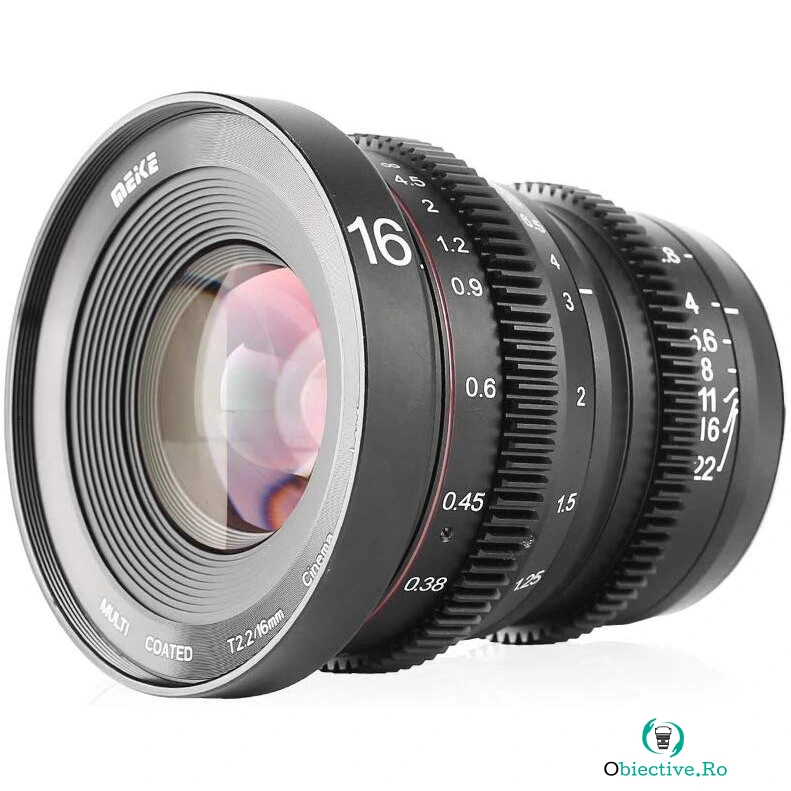 Meike Obiectiv manual Meike 16mm T2.2 pentru MFT M4/3-Mount